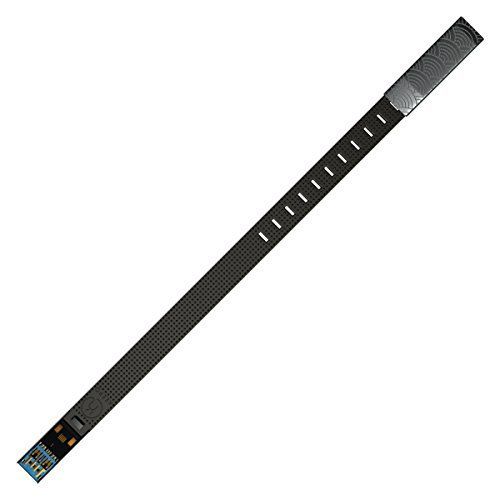 Keepo USB Armband 8 GB - Zwart - Cirkel Patroon