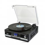 Technaxx TX-22+ Draaitafel - Zwart - Bluetooth - USB - SD - Ingebouwde Speakers