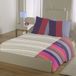 Housse De Rêve HOME LINGE PASSION Housse De Rêve Rayures Bordeaux