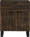 vidaXL Nachtkastje Walnotenhout 50 x 33 x 60 cm Bewerkt Hout