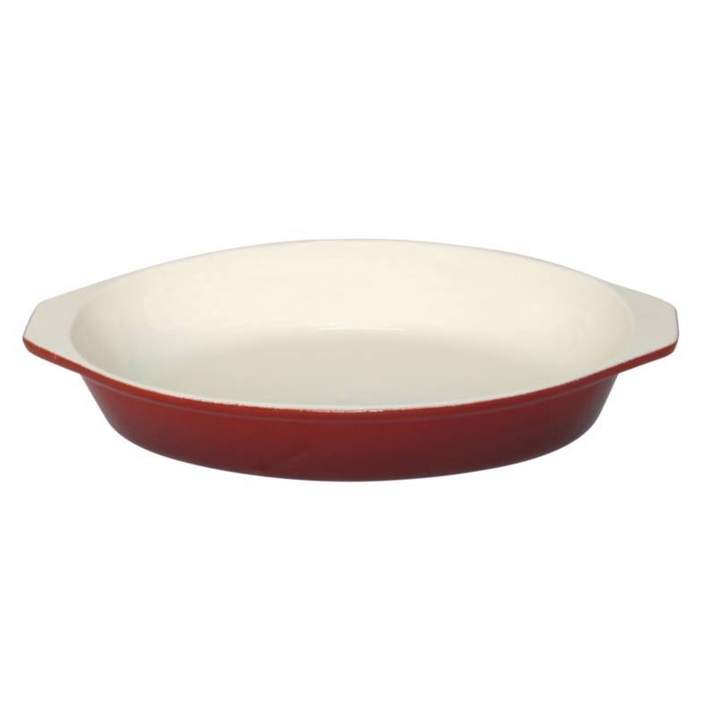 Vogue Ronde gratineerschaal rood 650 ml