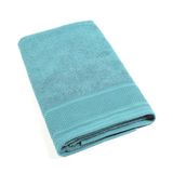 Caleffi Gim badhanddoek, katoen, turquoise, 90 x 140