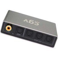 CGV Audioline Optic 13 Digitale Audioverdeelkast Zwart en grijs