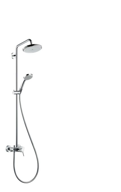 Hansgrohe Croma 220 Showerpipe douchemengkraan - chroom