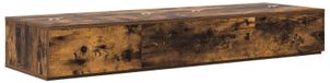 Bureau studio Chêne fumé 110 x 40 x 19,5 cm Bois traité