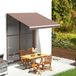 Maison Exclusive - Doek voor zonnescherm, bruin, 300x250 cm, polyester