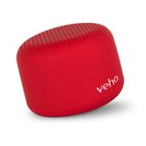 Veho M3 Haut-parleur Bluetooth sans fil portable rechargeable 3 Watt - Rouge