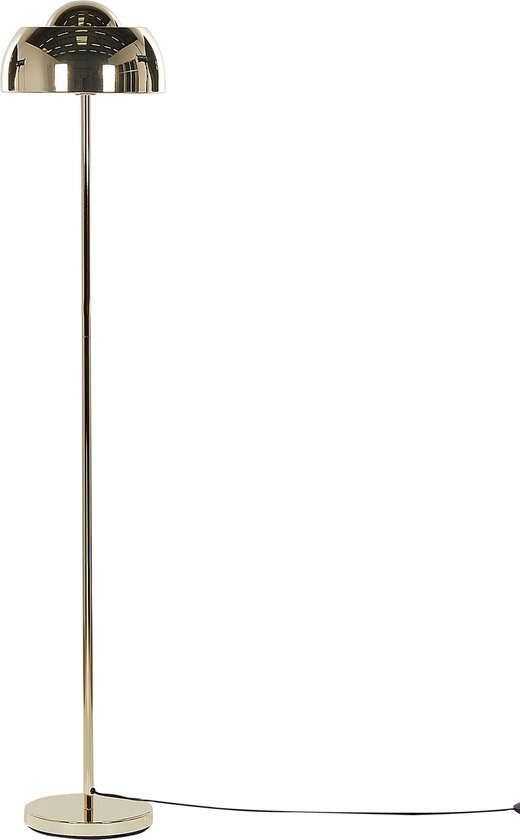 Beliani senette - staande lamp-goud-staal