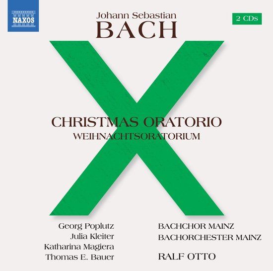 Christmas Naxos J.S. Bach: Christmas Oratorio (Weihnachtsoratorium) (2 CD)