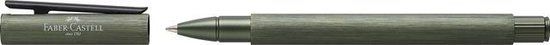 Faber-Castell NEO slim rollerball pen - aluminium olijfgroen