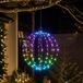 Anna's Collection Lichtbol - D40 cm - gekleurde LED lampjes - color changing - afstandsbediening
