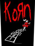 Rock Off Korn - Follow The Leader Rugpatch - Zwart