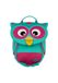Affenzahn Petit sac à dos pour enfants de 1 à 3 ans en bouteilles recyclées grenouille vert (afz-nes-001-014) taille 25 cm, Hibou - turquoise, Taille unique, Casual