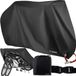 Trizand Housse universelle, imperméable pour vélo, scooter et moto, 190 x 110 x 68 cm