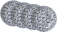 Ritzenhoff & Breker Sakura Soepbordenset, 4-delig, diameter 20,5 cm, porselein, blauw-wit