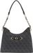GUESS Izzy Sac porté épaule zippé Coal Logo Antraciet