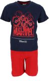 4KidsOnly Marvel Shortama - Disney 100 - Blauw - Rood - Maat 98/104