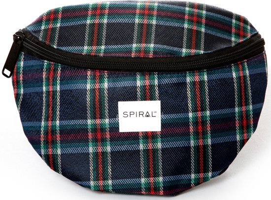 Spiral Platinum Heuptas - Navy Plaid