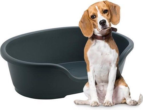 KARLIE-FLAMINGO Flamingo Domus Hondenmand - Zwart - 80 cm