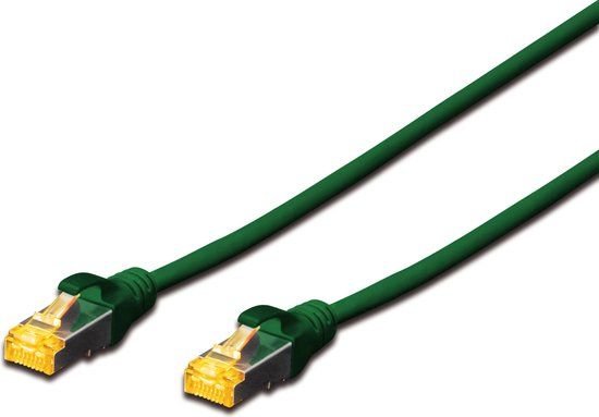 Digitus LAN kabel Cat 6A - 0.25m - RJ45 - Groen