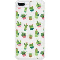 iPhone 7 Plus Cactus Bedrukt Siliconen Hoesje