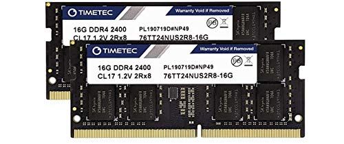 Timetec Hynix IC DDR4 32GB (2x16GB) 2400MHz Laptop Memory