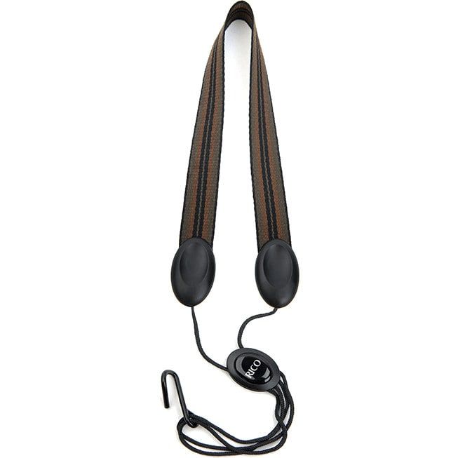 Rico SLA08 Rico Saxophone Strap Jazz Stripes 2