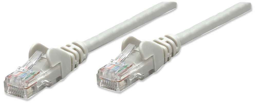 Intellinet Cat6 Network Cable - 1.5m - U/UTP - Grey