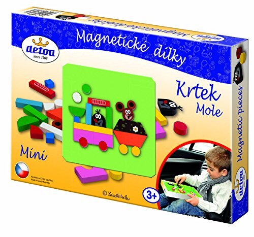 Detoa 13886 Magnetisch legspel mol mini