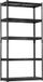 Vevor Opslagplanken, 900 kg, 5 Tier Heavy Duty Garage Rekken, 16" D x 36" B x 72" H Verstelbare Metalen Planken voor Industriële Rekken Unit Utility Plank, voor Keuken, Magazijn, Kelder, Zwart