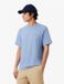 Lacoste Heren T-shirt Blauw Katoen Regular Fit Ronde Hals Korte Mouw Effen TH7318-61