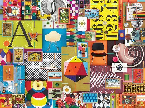Ravensburger Eames House of Cards Puzzel - 1500 Stukjes