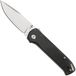 Flytanium Arcade Lite FLY-1395SS, Stonewashed AUS-10A, Polycarbonate Noir, couteau de poche