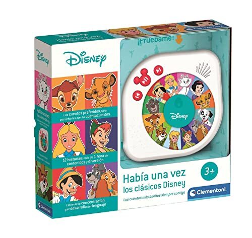 Disney Clementoni- Het was Eens verhalen klassieke verhalen van speelgoed in het Spaans na 3 jaar (55467)