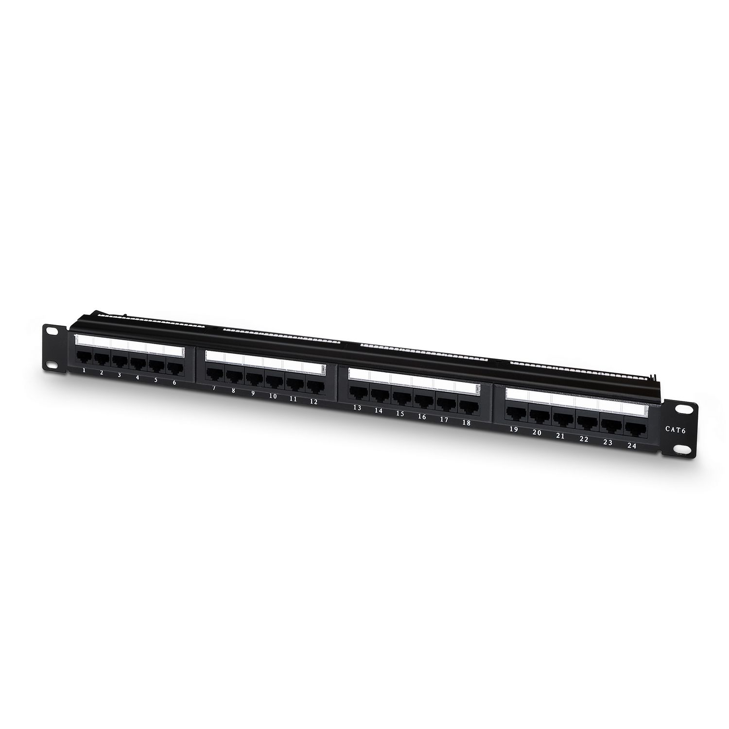 Aisens A141-0308 - Patch panel - zwart