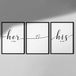 Hygge Creations Typografie print, 230gsm mat, glad Fine Art papier, wit, A4