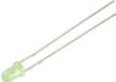 TRU COMPONENTS Bedrade LED Groen Rond 3 mm 1560 mcd 30 ° 12 mA 5 V