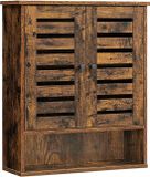 Vasagle Wandkast met 2 deuren - Vintage Bruin