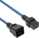 ACT Netsnoer C19 IEC Lock - C20 blauw 2 m