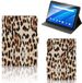B2Ctelecom Lenovo Tab E10 Flip Case Leopard
