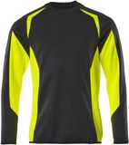 Mascot Accelerate Safe Sweatshirt 22084-781 - Zwart/hi-vis geel - 4XL