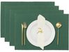 Foliage Green Set de 4 sets de table pour table à manger