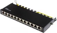 Alcasa GC-N0115 - Gigabit Ethernet - RJ45 - Cat6 - Zwart