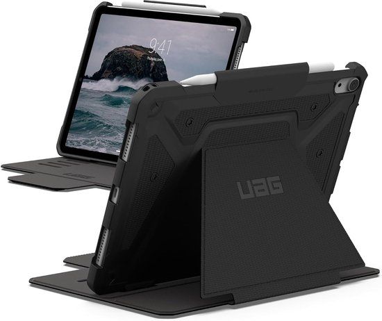 Urban Armor Gear UAG Metropolis Bookcase voor de Apple iPad Air 11 inch (2026) M4 / (2025) M3 / (2024) M2 - Black