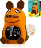 DieMaus - Wekker met Lampje voor Kinderen - Muis - Siliconen