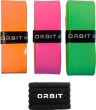Orbit Padel Roze Groene Oranje Overgrip - 3 stuks