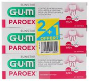 GUM Paroex Tandpasta Gel Set van 3 x 75 ml