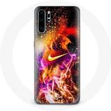 Nike Etui voor Huawei P30 Gekleurde Verf Maniacase