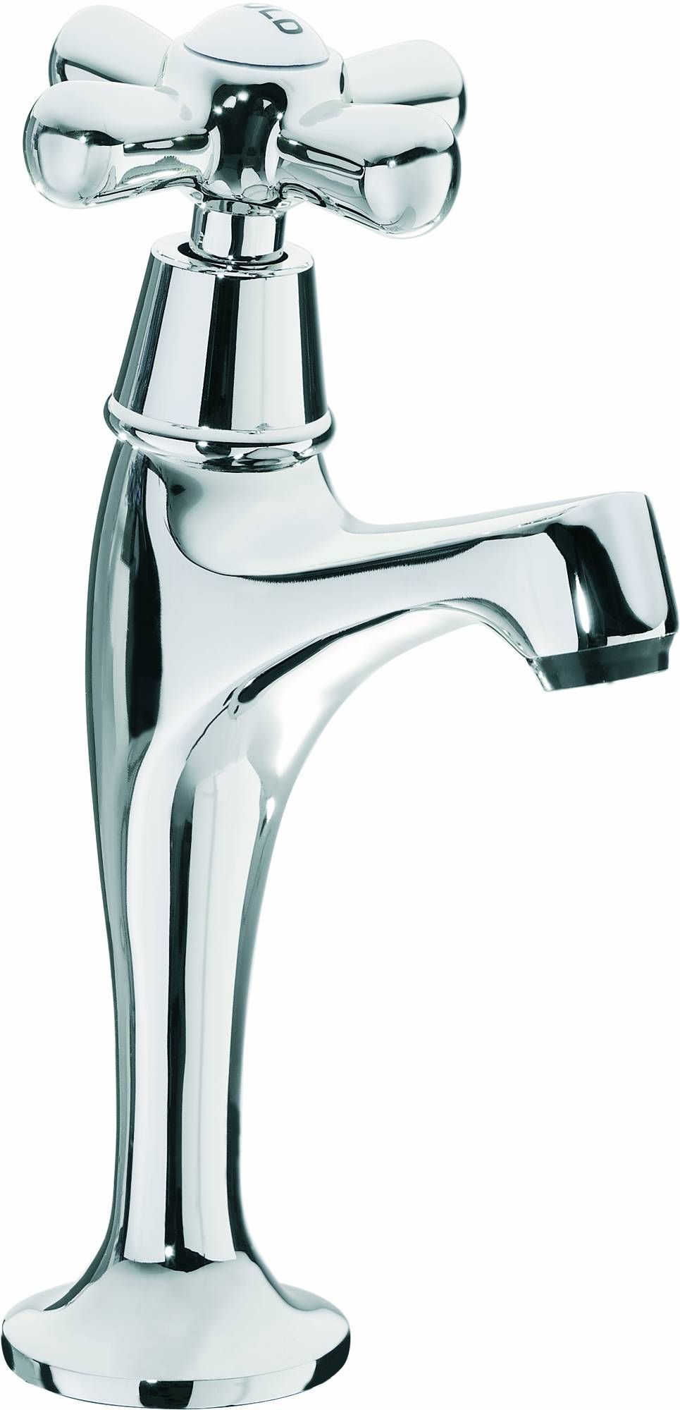 Saqu Ecoline Fonteinkraan - Chroom - Toiletkraan - Koudwaterkraan