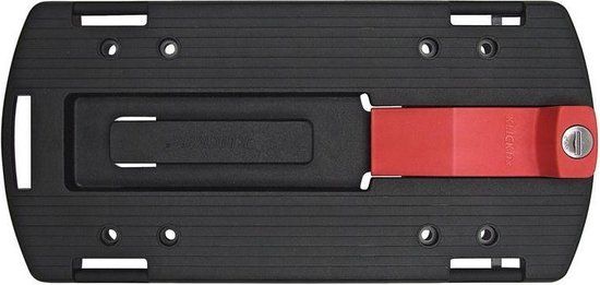 KlickFix Bagagedrager-Adapter - Zwart